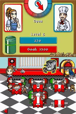 Image n° 3 - screenshots : Diner Dash - Sizzle & Serve